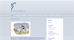 Desktop Screenshot of krv.be